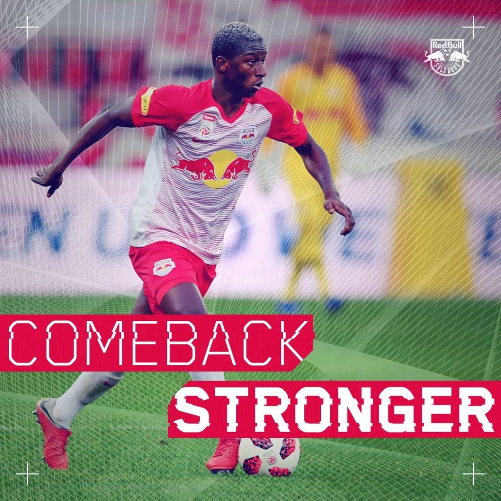 Amadou Haidara knee injury from jmg football management