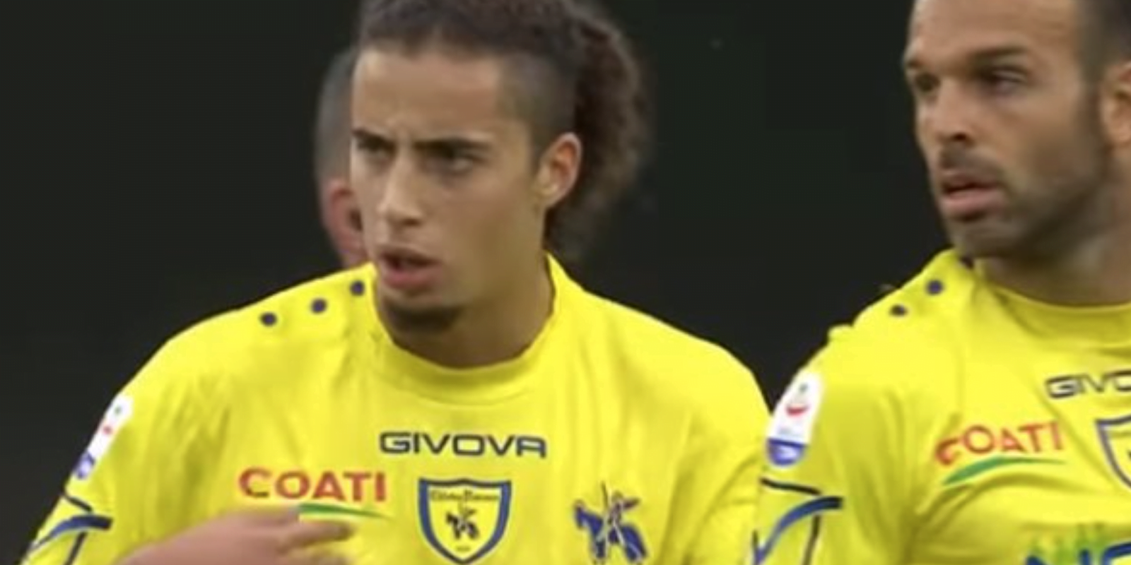 jmg football management player Sofian Kiyine-with serie A Chievo Verone
