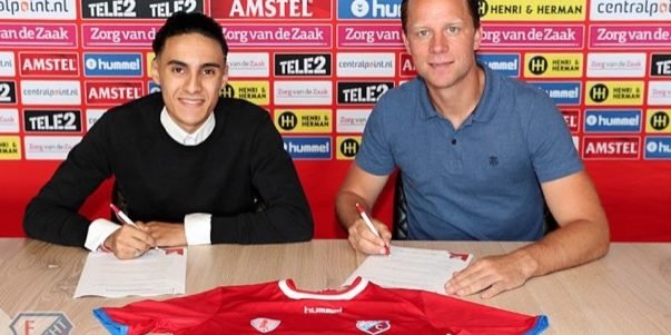 jmg football management player nassim yasser-with Holland team utrecht FC