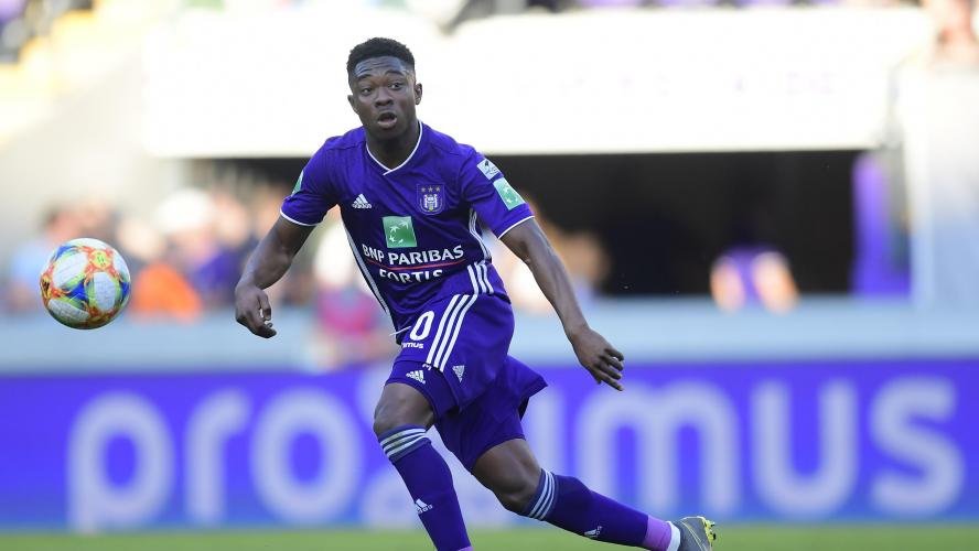 Francis Amuzu Anderlecht institut jmg football acadamy