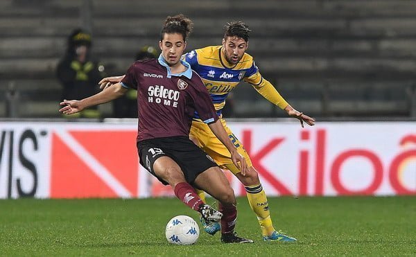 Sofian Kiyine jmg management Sofiane Kiyinei-Salernitana serie B italie academie de soccer jmg