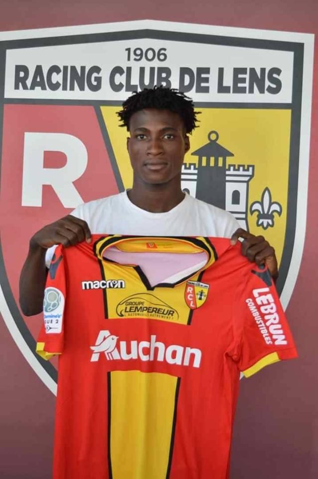 Bourama Diarra JMG academician profesionnal player RC lens