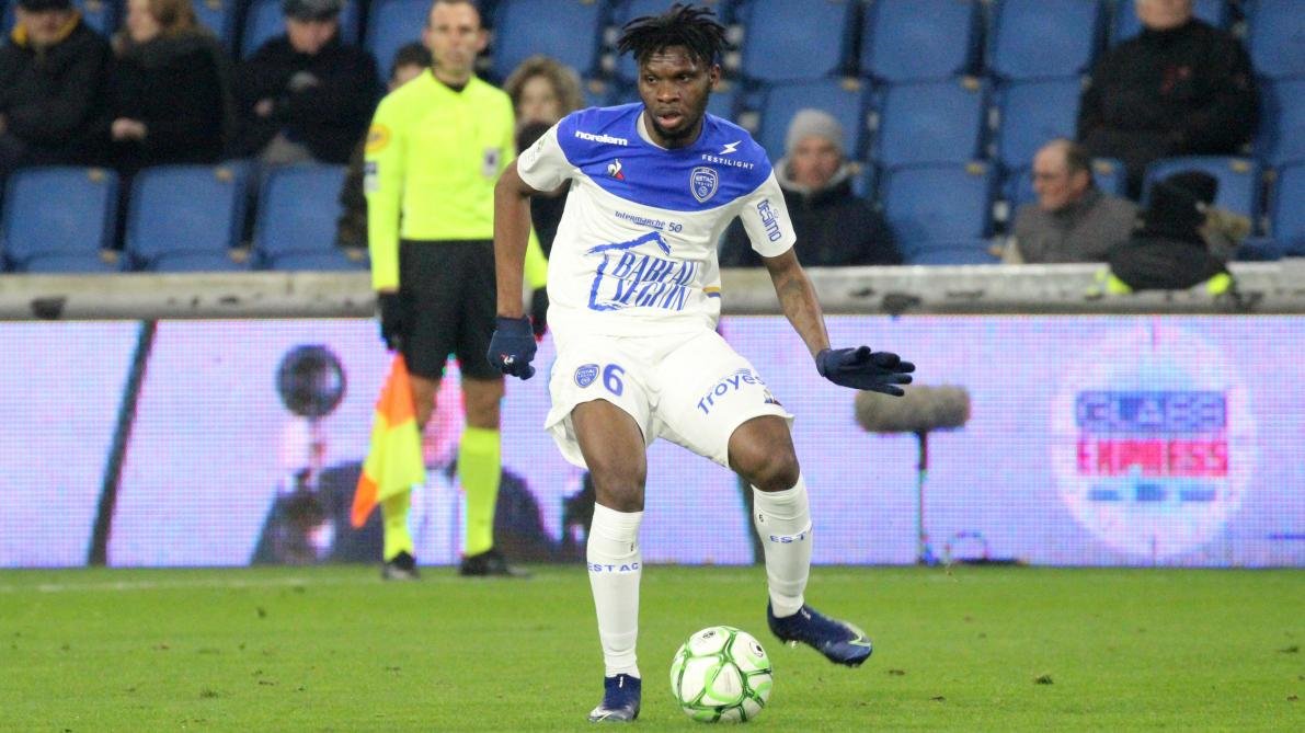 JMG academecian Rominigue Kouamé from Estac Troyes
