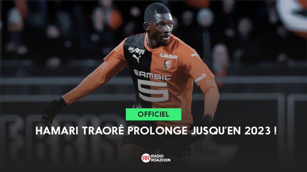 Hamari Traore de jmg academie du mali extension avec stade rennais