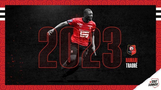Hamari Traore de jmg academie du mali extension avec stade rennais_officiel