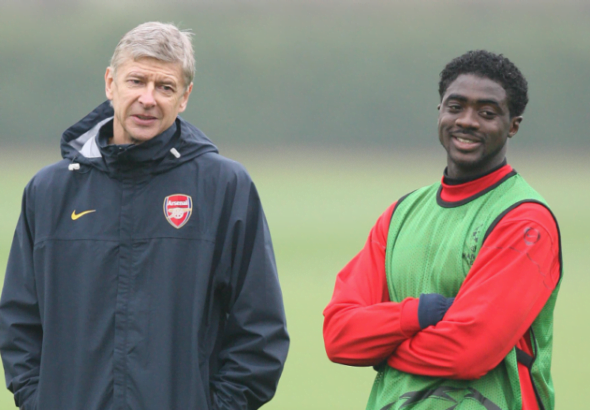Arsene wenger et Kolo Touré