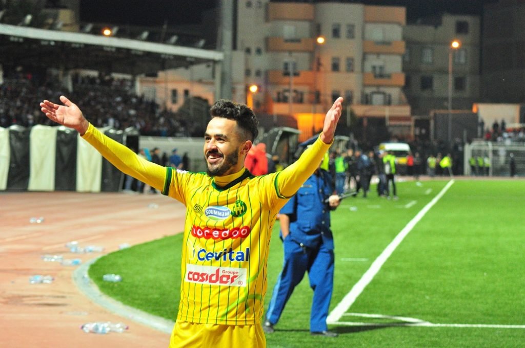 JMG academician Benyoucef Lyes with ES Sahel
