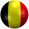 belgium soccer ball flag logo 250