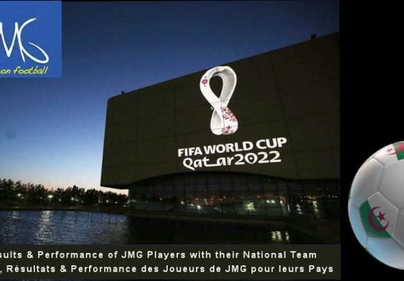 Quatar world cup qialifications Algeria with jmg academicians news