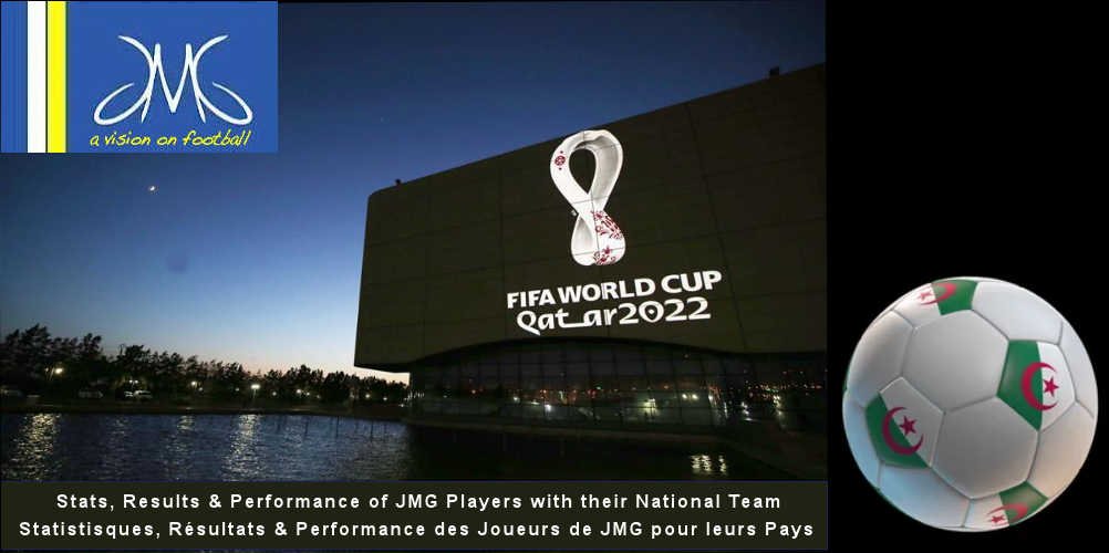 Quatar world cup qialifications Algeria with jmg academicians news
