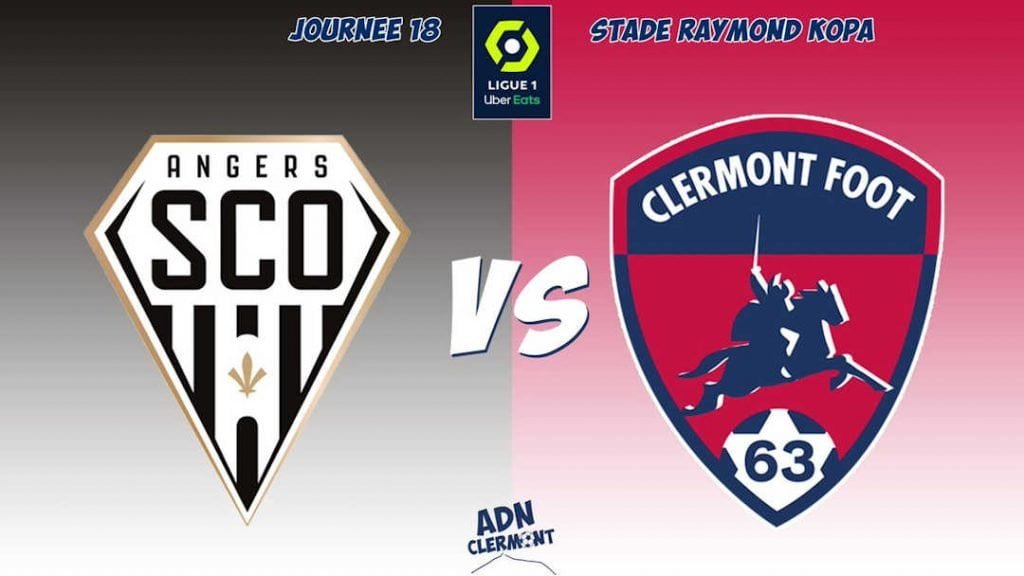 jour 14 JMG duel ligue 1 angers vs clermont