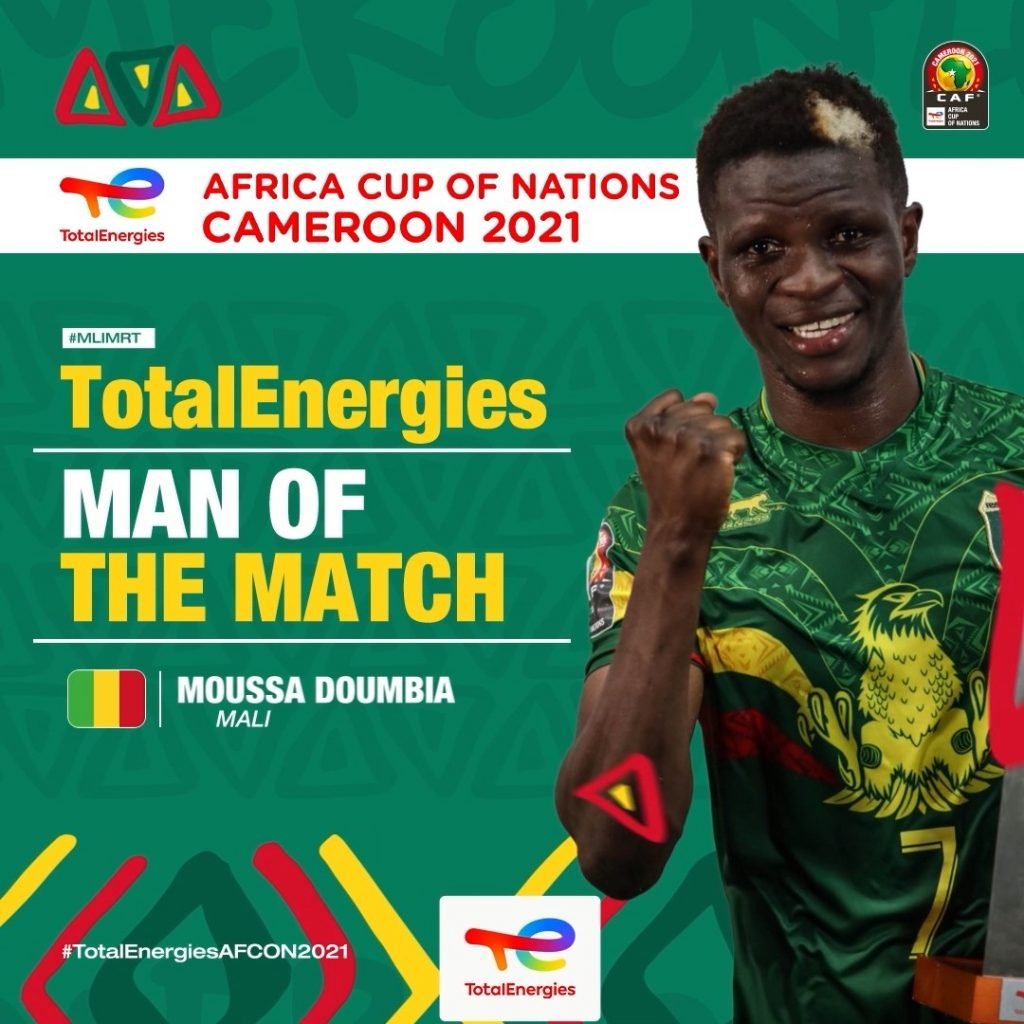 good academiciens JMG Moussa Doumbia homme du match Mali vs Gambie