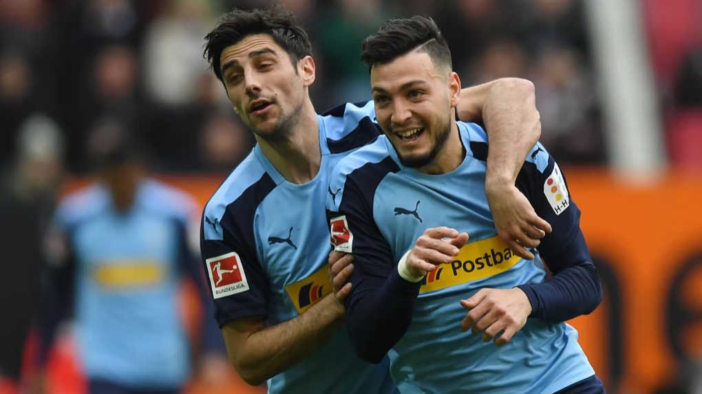 Ramy Bensebaini M'gladbach 1 but 1 passe