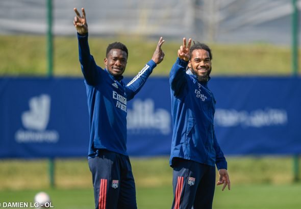 sinaly et jason de jmg academie Olympique Lyonnais