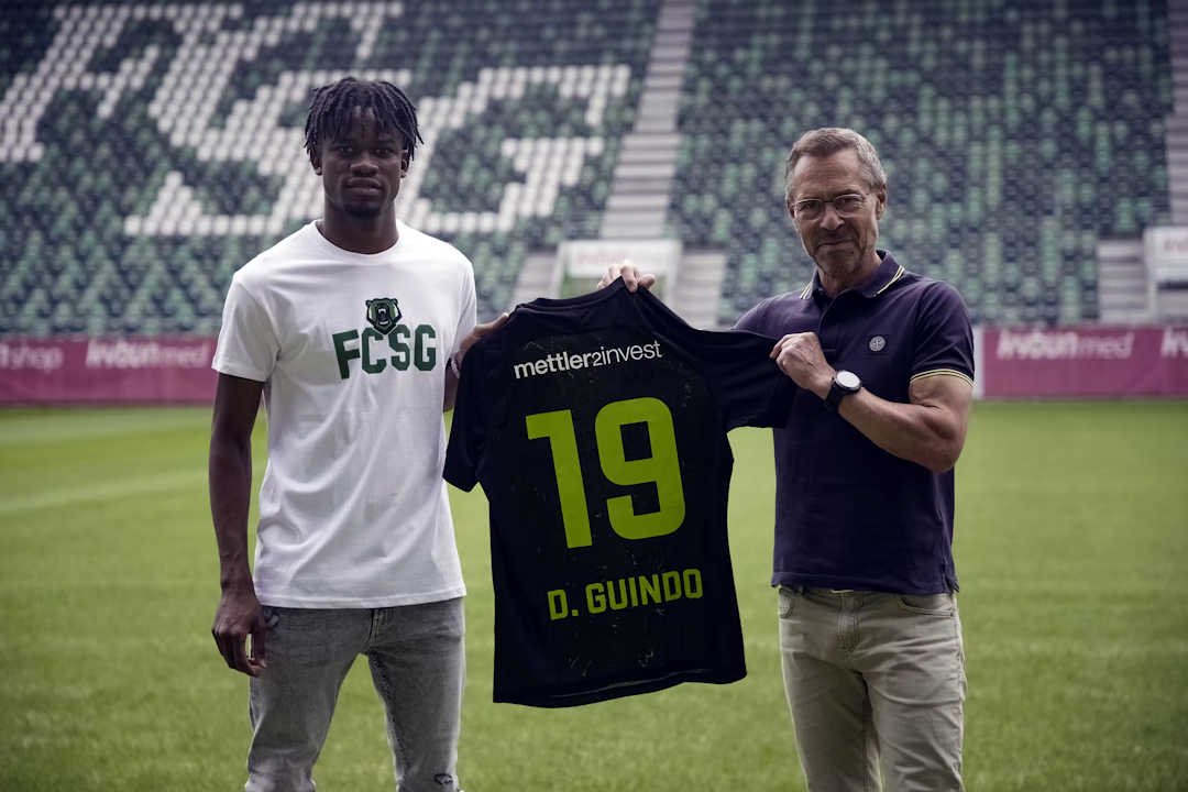 ACADEMICIEN JMG DAOUDA EN PRÊT AU FC SAINT GALL EN SUISSE