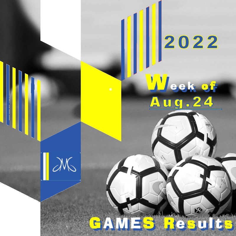 jmg games results week of august 24 2022