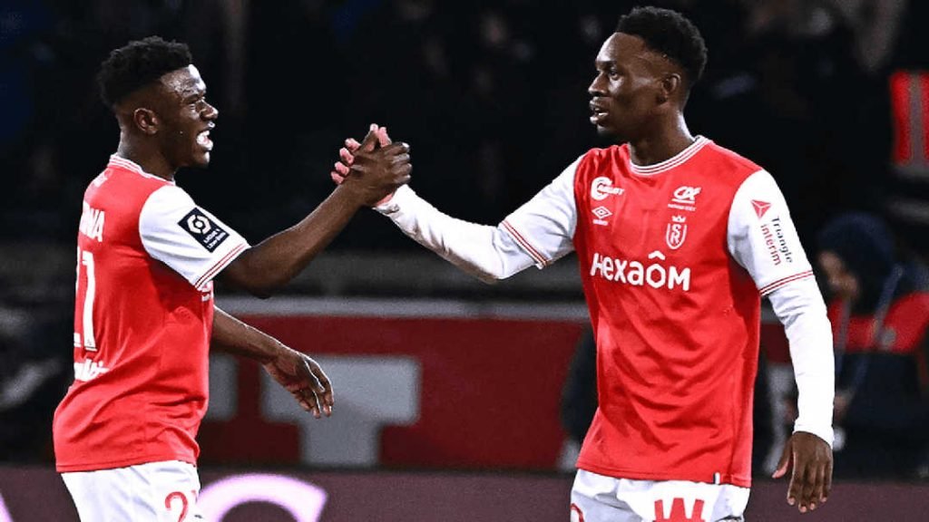 2 Kamoury DOUMBIA stade de reims academie jmg et Folarin Balogun