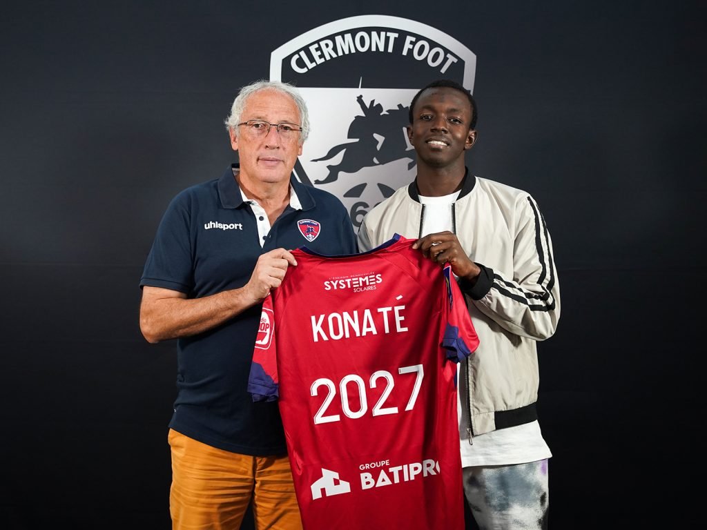Cheick Oumar Konate de JMG signe avec Clermont Foot 63