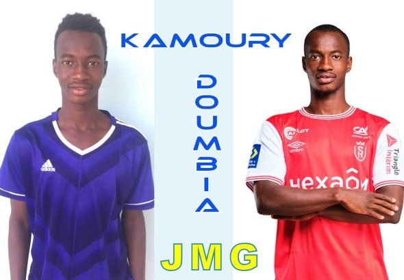 kAMOURY DOUMBIA ACADEMICIEN JMG DU STADE DE REIMS