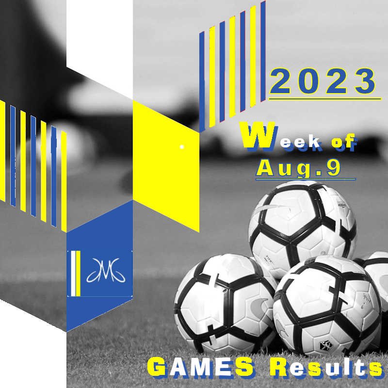 jmg games results week of august 9 2023
