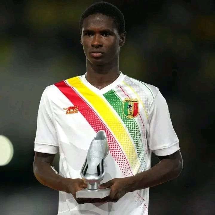 Ibrahim Diarra du Mali SOULIER D'ARGENT de la Coupe du Monce U17 2023