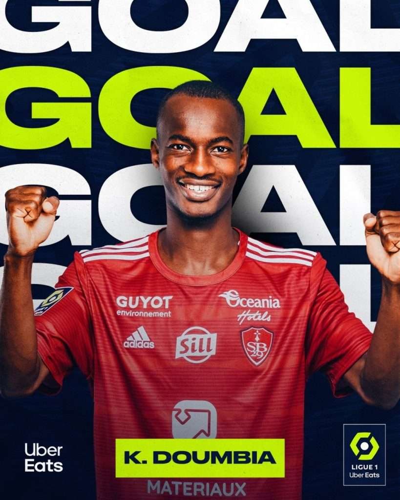 Kamory Doumbia acadmicien jmg 4 buts pour brest dans la victoire de 4-0 header
