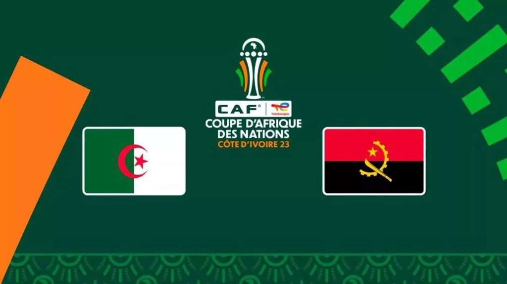 Can 2024 le 15 janvier 2024 Jour 1 Algérie 1 - Angola 1