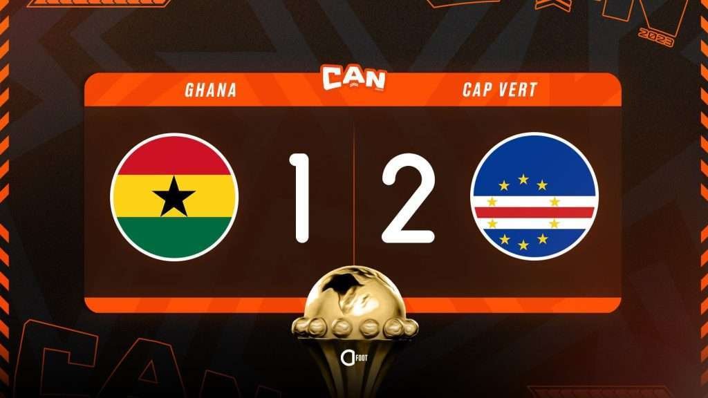 JMG Can 2024 le 14 janvier 2024 Jour 1 Ghana 1 - Cap Vert 2