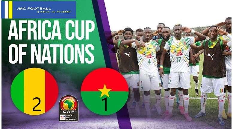 JMG Can 2024 le 30 janvier 2024 huitieme de finale Mali 2 - 1 Burkina Faso