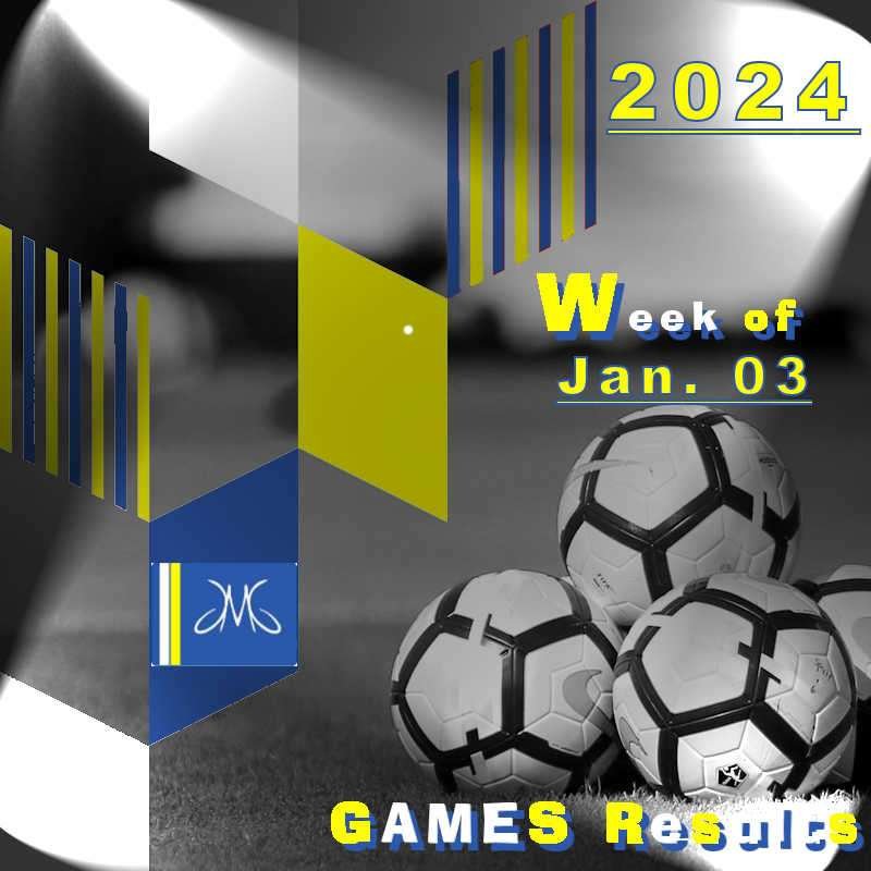Résultats JMG 03 Janvier 2024 : jmg games results week of january 03 2024