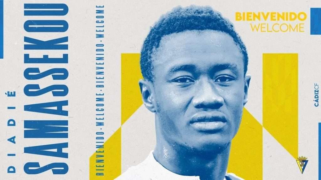 Diadie samassekou academicien jmg avec le FC Cadiz