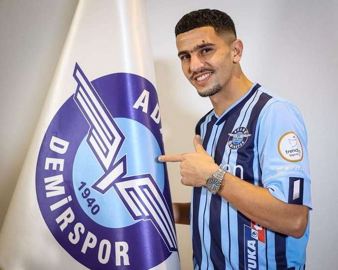 Youcef atal academcien jmg transfert de OGC Nice a Adana Demirspor en uniforme