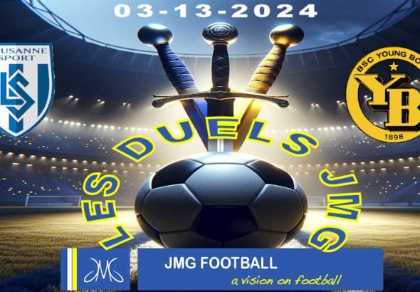 Semaine les-duels 13 mars 2024 Lauzanne Sport vs Young Boys JMG-de-la-semaine- affrontant-les-equipes-de-foot-pro-ayant-des-academiciens-JMG