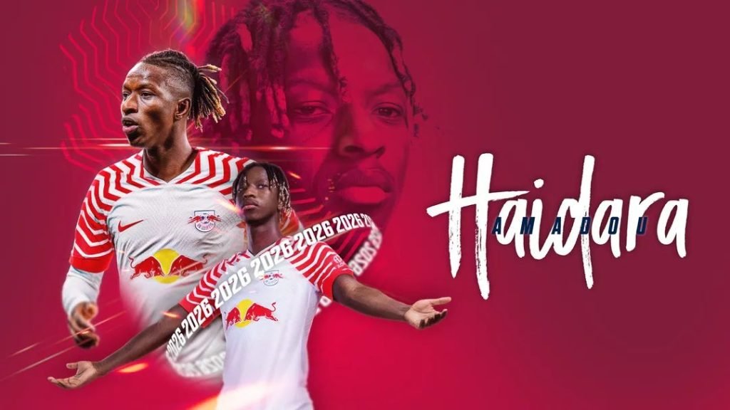 AMADOU-HAIDARA signe avec RB Leipzig jusqu'en 2026 2
